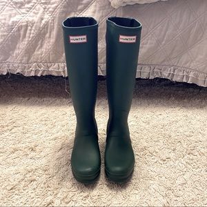 Green Hunter Boots